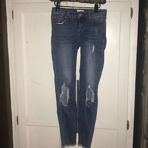 Hudson girl ripped jeans size 10. Bin A6